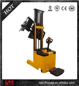 夾紙車-電動(dòng)夾紙車客戶現(xiàn)場測試-全電動(dòng)夾紙車廠家惠澤機(jī)械