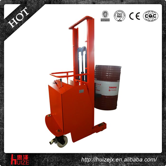 半電動(dòng)配重油桶車(chē)（無(wú)底腿,只堆垛，不翻轉）
